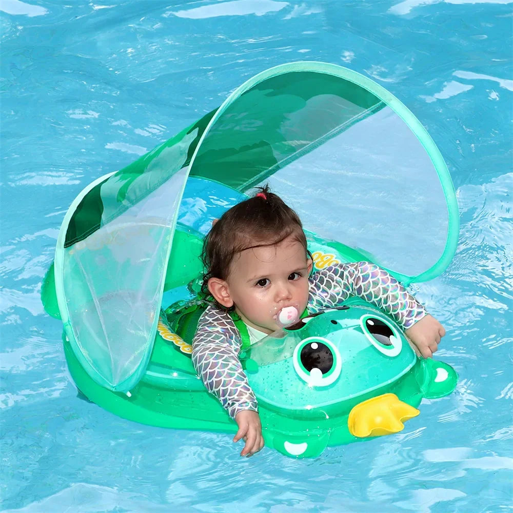 Swimilo Babyschwimmring | Sicher & Aufblasbar | Für 6–36 Monate | Für Pool & Badewanne