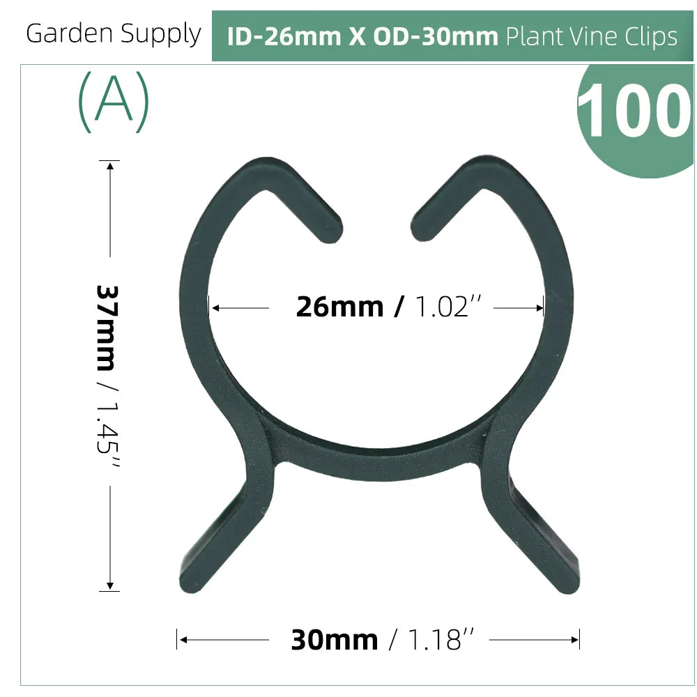 PlantFix Pro | Pflanzenclips | Flexibel & Sicher | UV-beständig