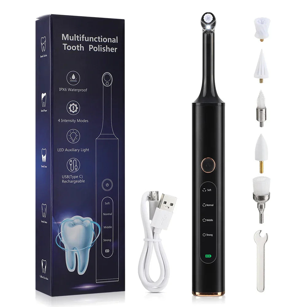 Brightify Pro | 5-in-1 Zahnreiniger | Kabellos & Wiederaufladbar | 3500 U/min