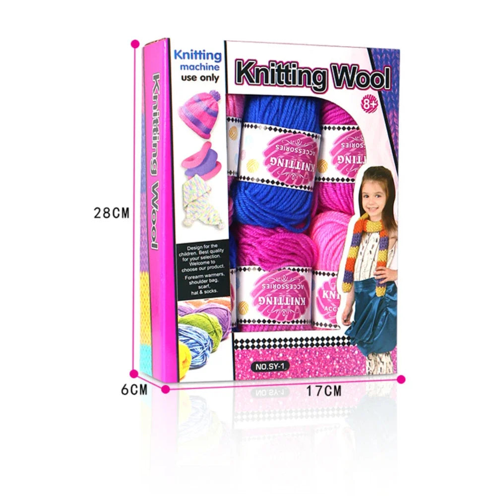 KnitMaster | Strickmaschine Manuell | Schnell & Einsteigerfreundlich | Mit Zubehör