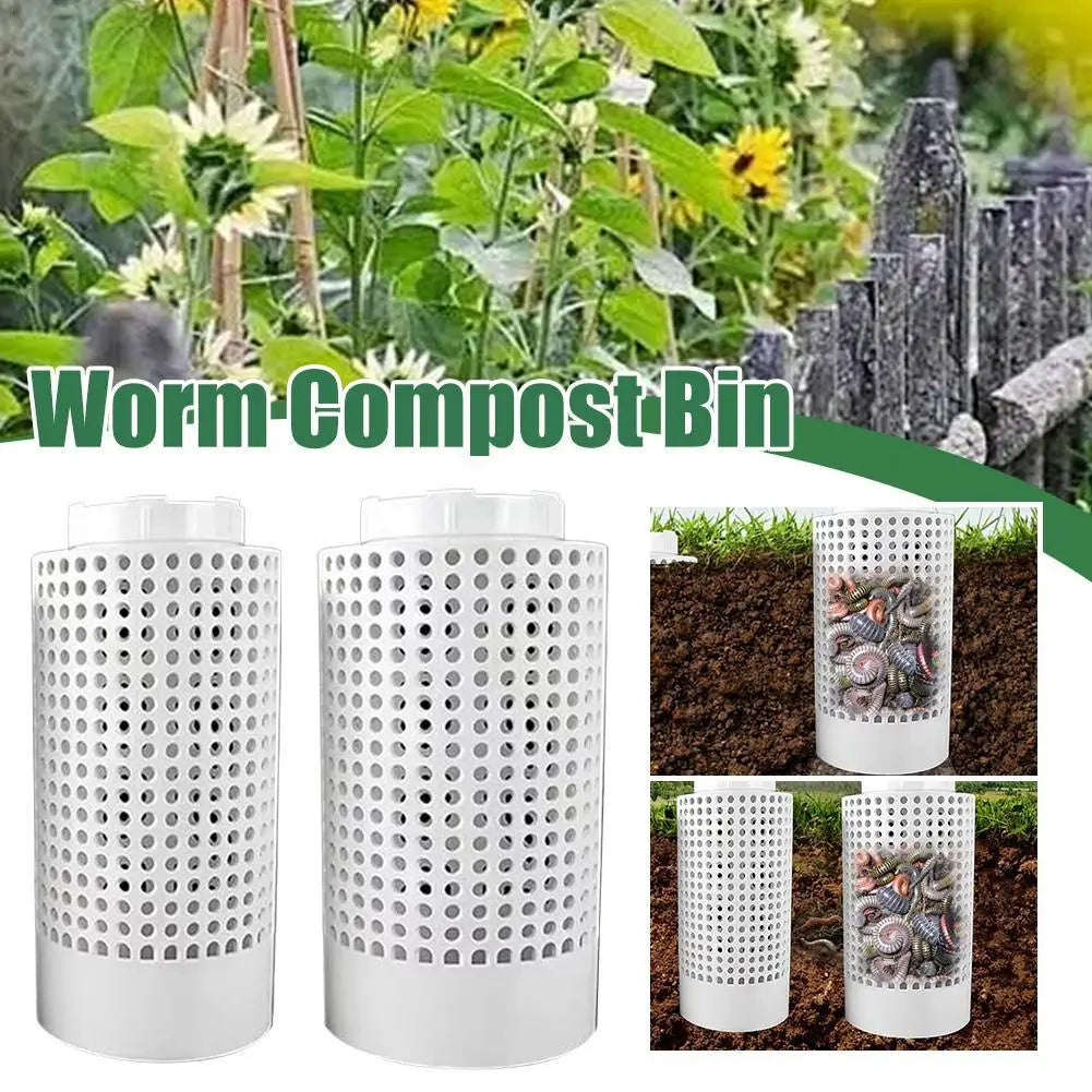 EcoGrow Wurmkomposter | Effizient & Platzsparend | Für Küche, Balkon & Garten | Nachhaltige Kompostierung