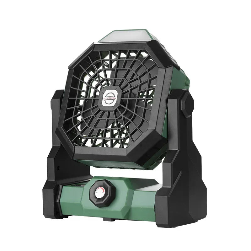 LumoFan Pro | Camping-Ventilator mit LED | 7800 mAh Akku | USB Wiederaufladbar