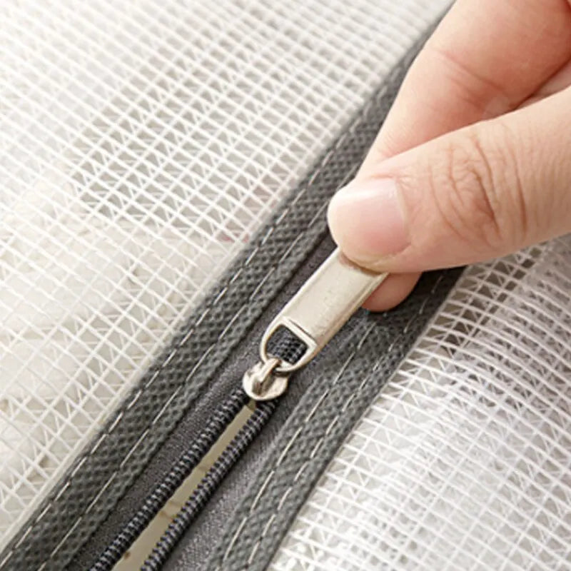 ClearZip Pro | Staubfreie Aufbewahrung | Flexibel & Praktisch | Atmungsaktives PVC