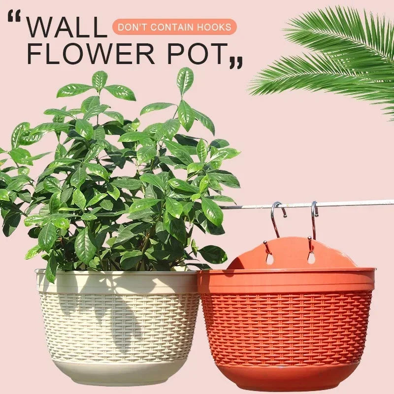 FloraHaven | Hängepflanztopf | UV-beständig & Wetterfest | Für Balkon & Garten