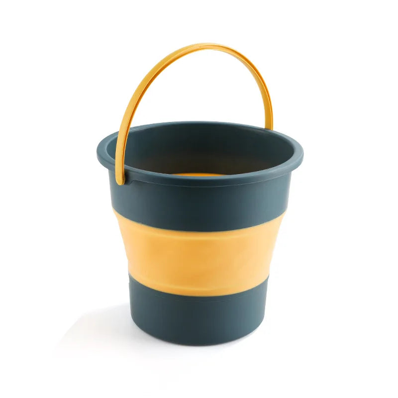 Flexibin TravelBucket | Faltbarer Eimer | Silikon & Robust | Für Camping & Alltag