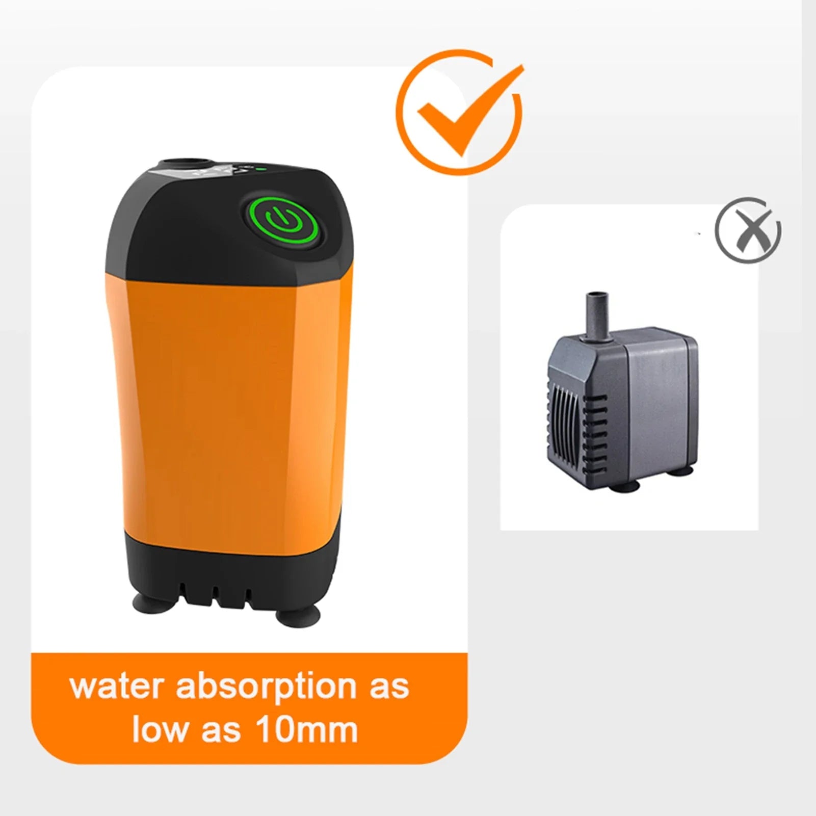 HydroStream Portable Dusche | Tragbar & Leistungsstark | 90 Minuten Akkulaufzeit | IPX7 Wasserdicht