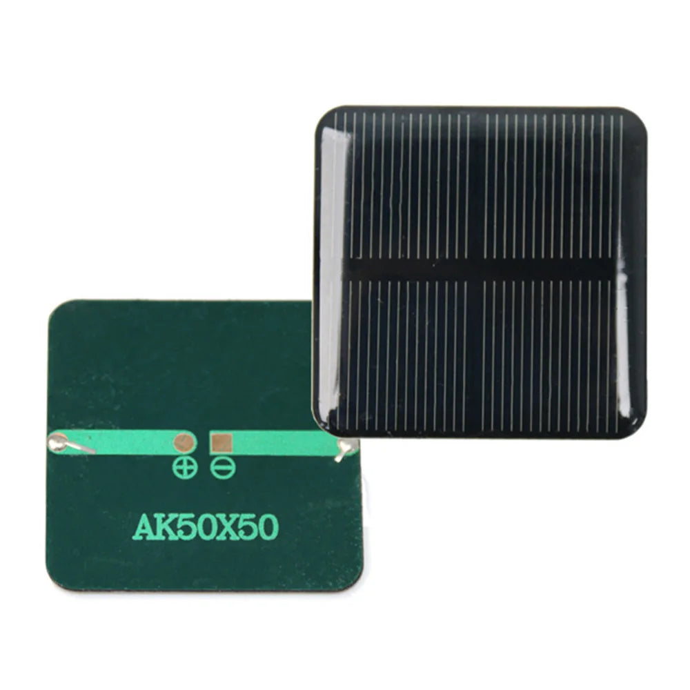 EcoPower Mini-Solarpanel | Kompakt & Leistungsstark | 5x5 cm | Wasserdicht | Vielseitig Einsetzbar
