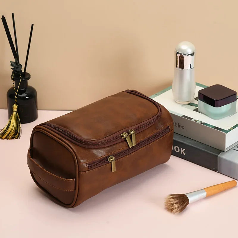 NomadGear TravelBag | Vintage-Look | Wasserabweisend | 25x15x12 cm