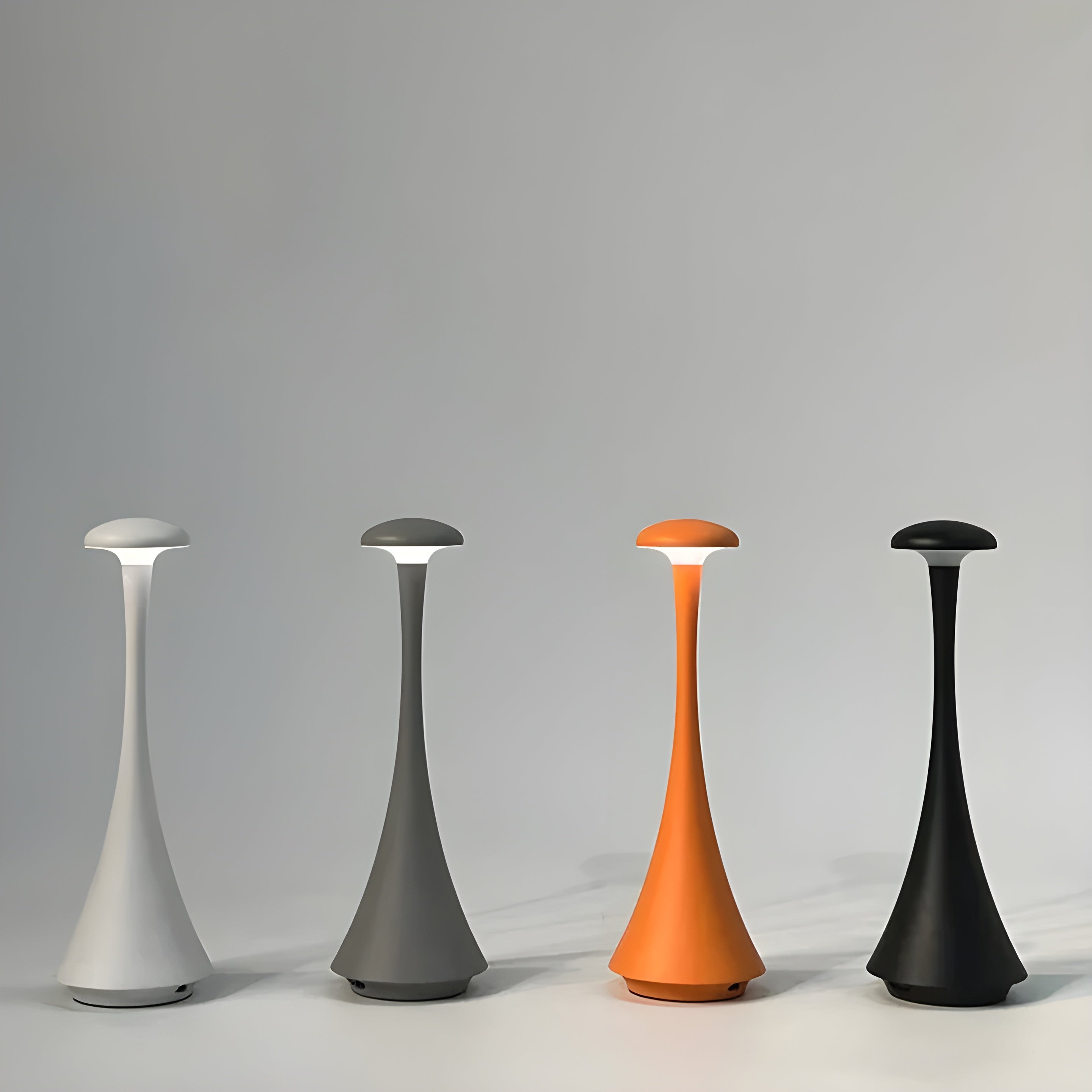 Marbela LED Tischlampe | Tragbares Design & 3-fach dimmbar | Elegante Marmoroptik | Für Schlafzimmer, Wohnzimmer & Reisen