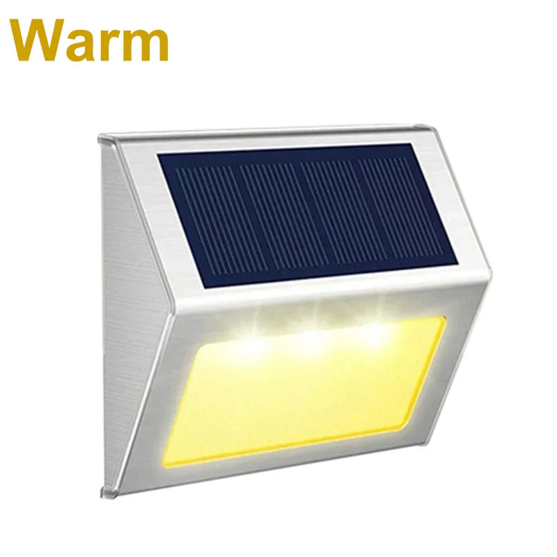 LumaSolar Gartenleuchte | Edelstahl | Solarbetrieben | IP45 Schutz