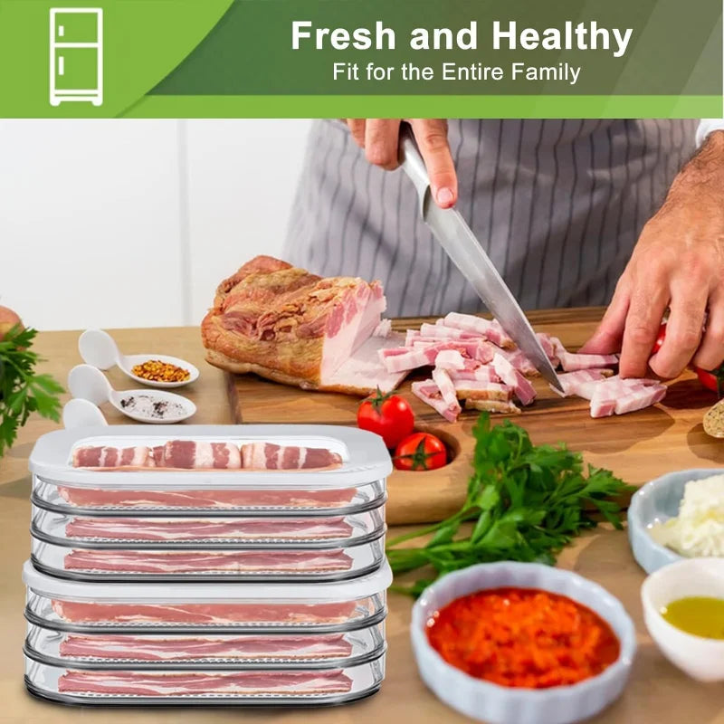 FreshGuard Frischhaltebox | BPA-frei | Luftdicht & Stapelbar | 2 Liter