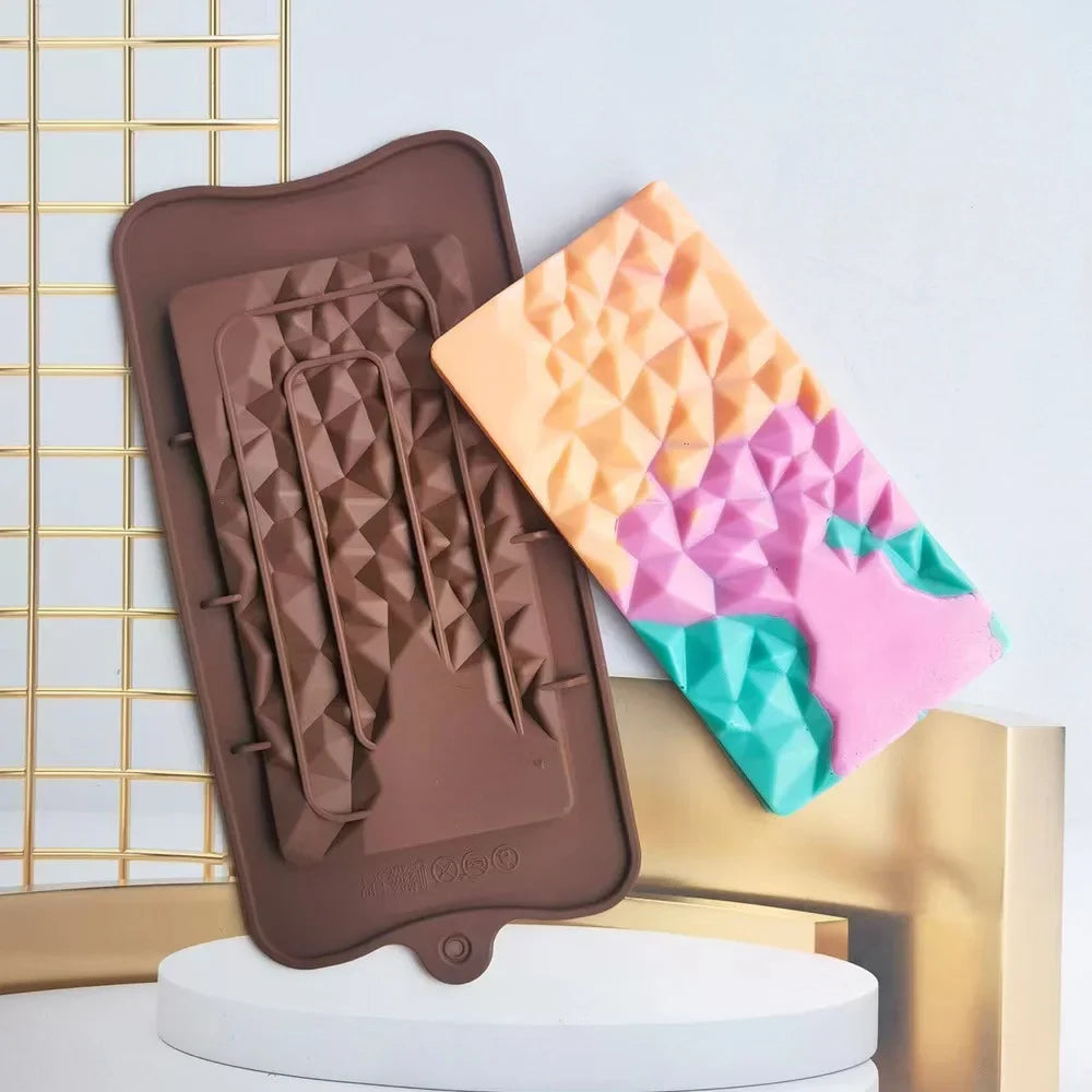 Delivara 3D Schokoladenform | Orientalisches Design | Flexibles Silikon | Für Pralinen & Deko