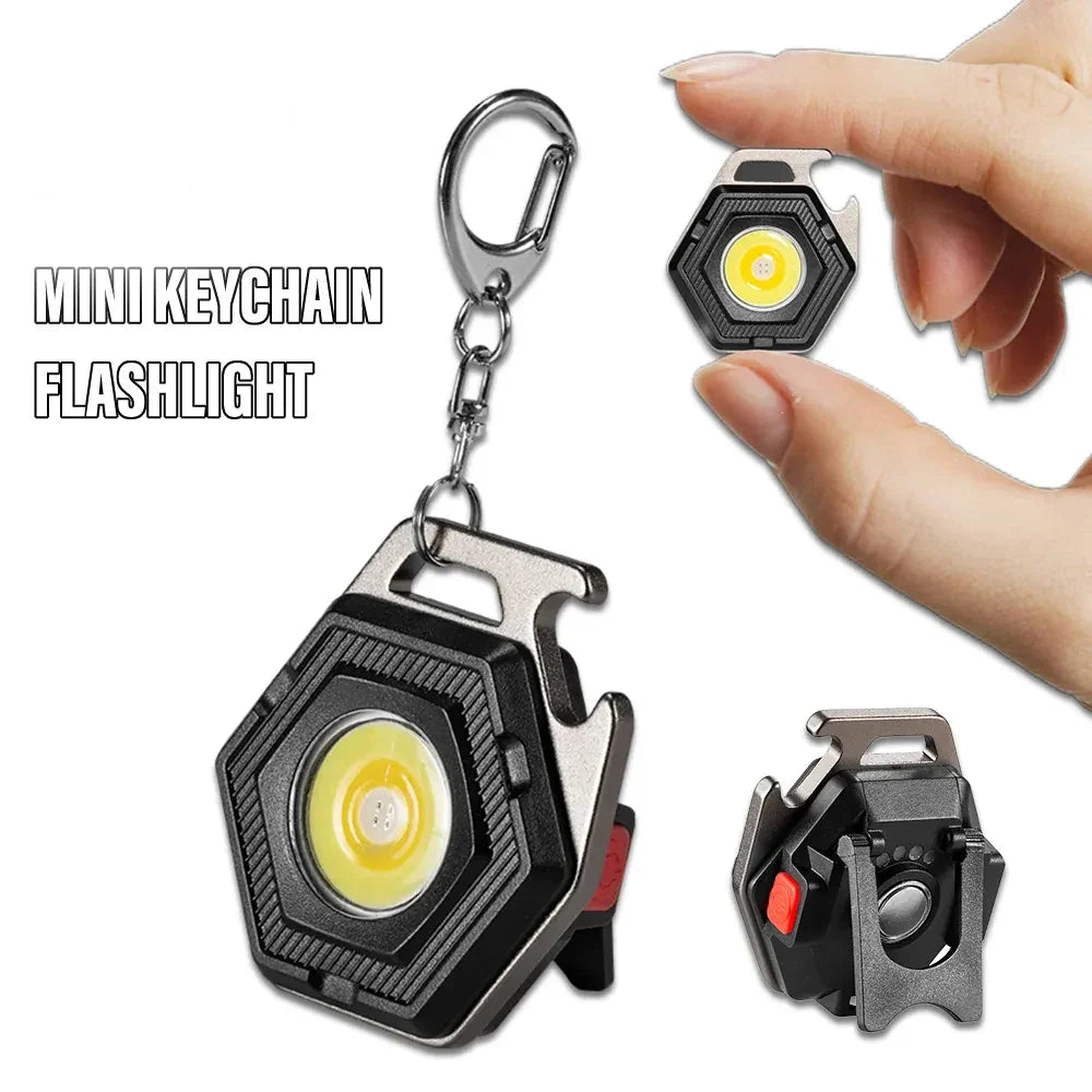MiniGlow | LED Taschenlampe | Kompakt & Magnetisch | Wasserdicht & Vielseitig