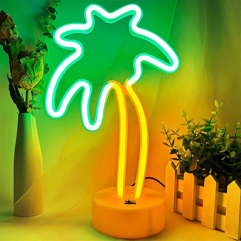 Glowflux NeonLight | Blitzförmige LED Deko | USB & Batterie betrieben | Sicher & stylisch | Für Kinderzimmer, Party & Wanddeko