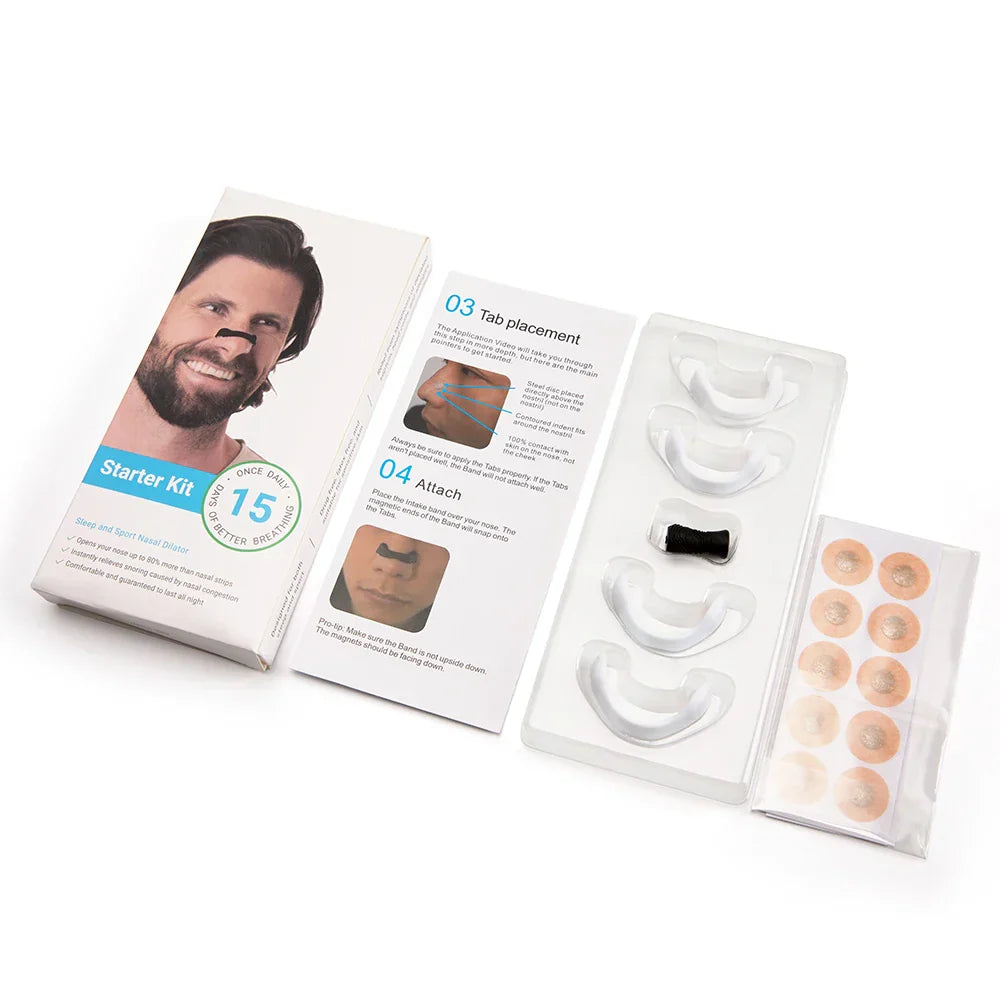 50% RABATT | AirCalm – Magnetischer Nasenstreifen zur Reduzierung des Schnarchens [Letzter Tag Rabatt]
