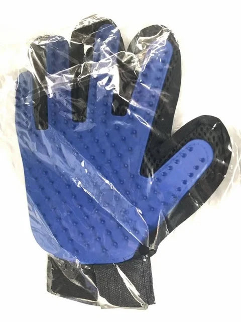 FellGlow Pflegehandschuh | Natürliche Massagefunktion | Für Hunde & Katzen | Entfernt Haare & Schmutz