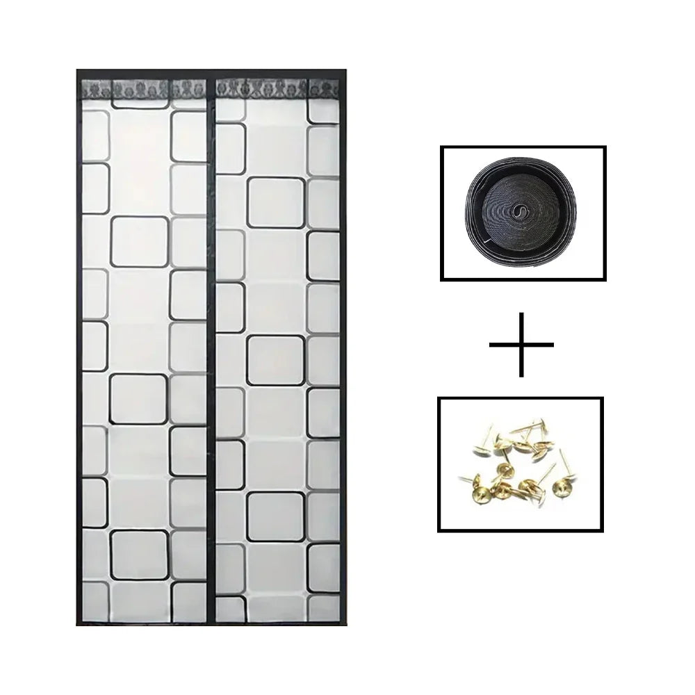 Climora | Thermovorhang für Türen | Magnetisch, Wärmeisolierend | Schützt vor Kälte und Zugluft | Perfekt für Winter und klimatisierte Räume