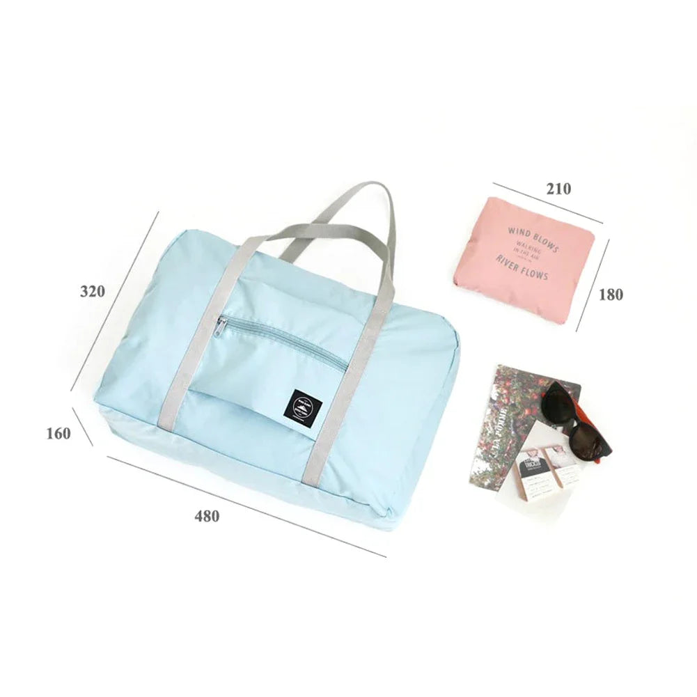 Triprella Faltbare Reisetasche | Ultraleicht & Wasserabweisend | Mit Trolley-Befestigung