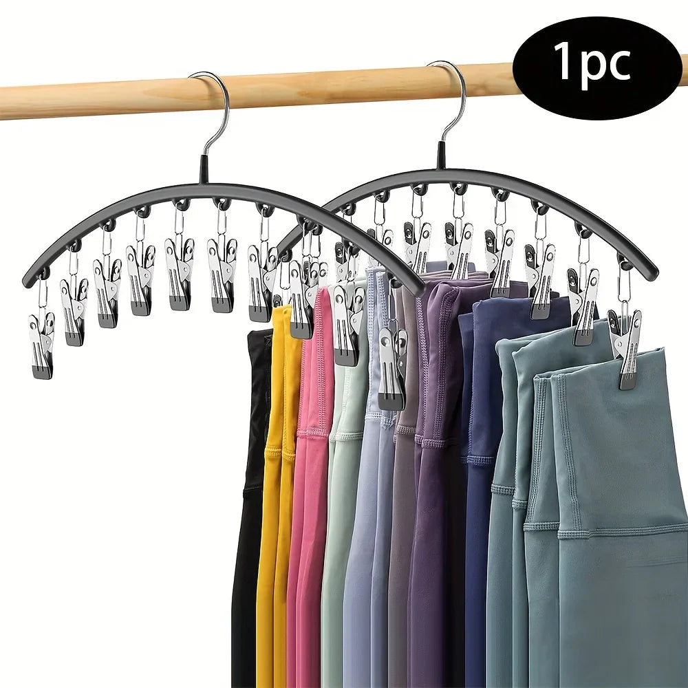 FlexiClip Leggings Organizer | 10 Clips für maximalen Stauraum | Platzsparend & Robust