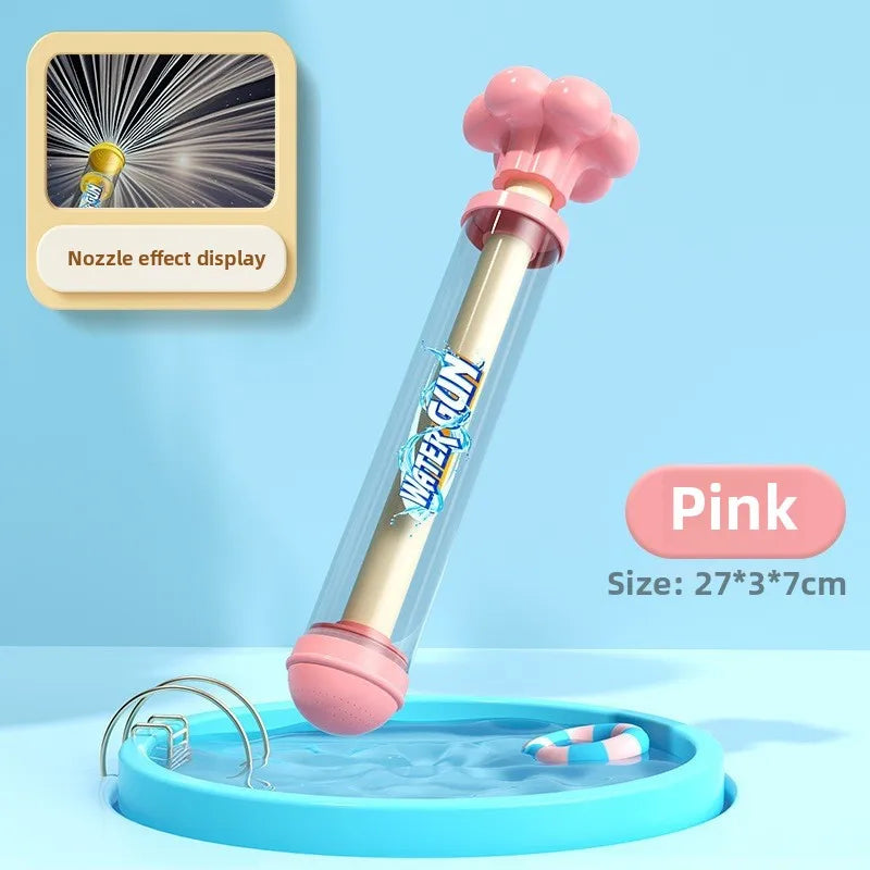 SplashFire | Feuerwerk Wasserpistole | Rückzieh Effekt & Bunt | Für Garten Pool Kinder