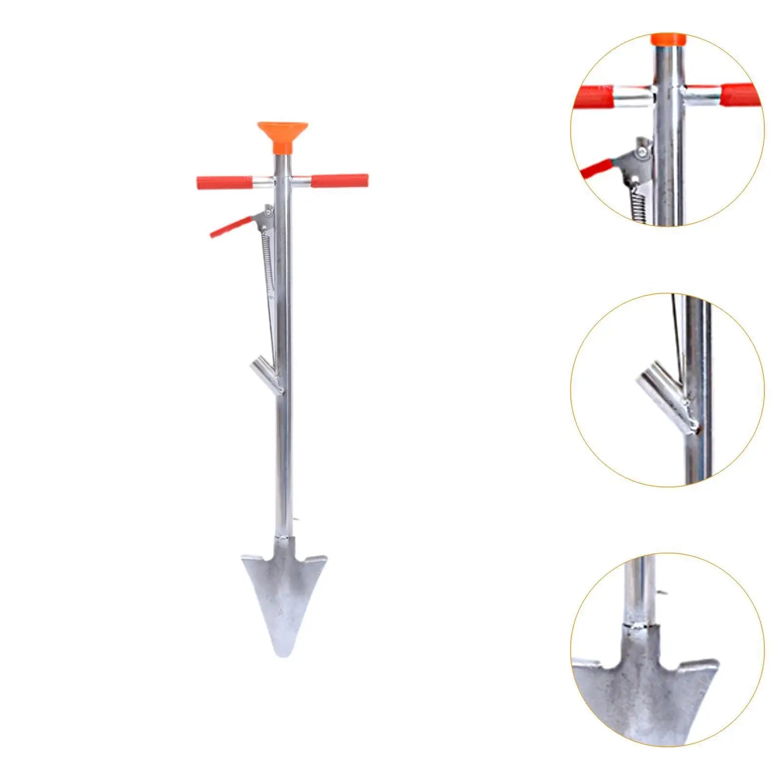 FarmPro DuoTool | Düngerstreuer & Erdschaufel | Robustes Eisen | Ergonomisch