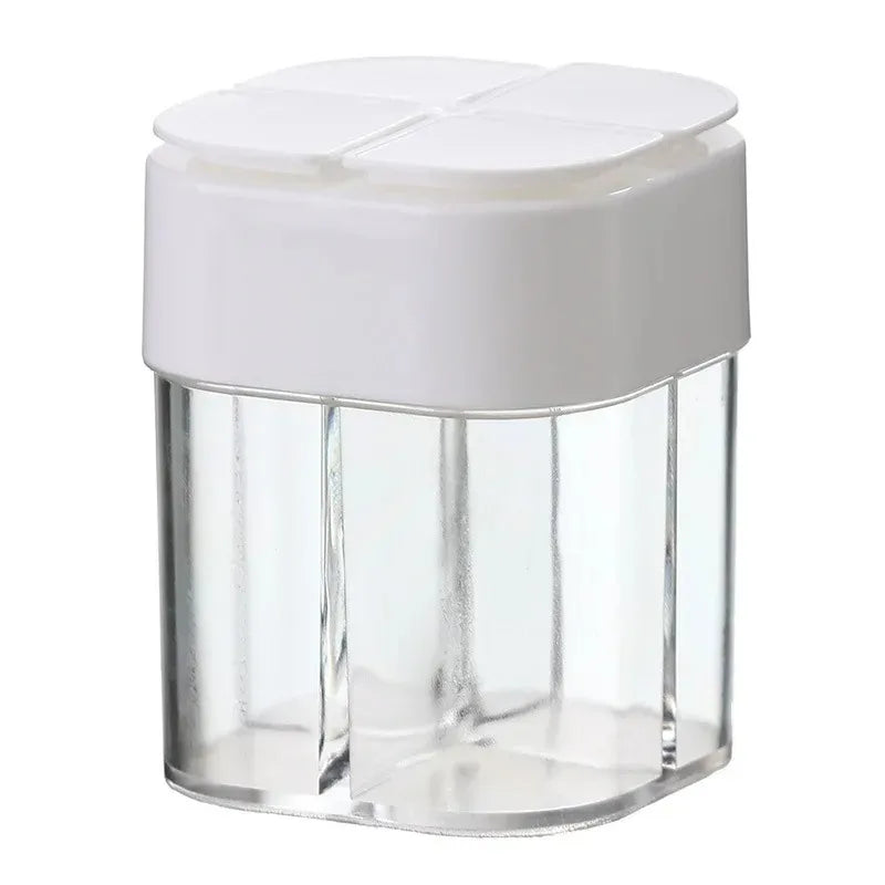 SpiceryX Gewürzdose | Kompakt & Bruchsicher | Für BBQ & Camping | 8,5×6,5 cm