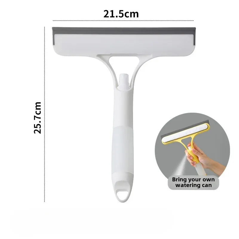 CleanWave 3-in-1 Glasreiniger | Sprühen, Schrubben, Abziehen | Kompakt & Streifenfrei