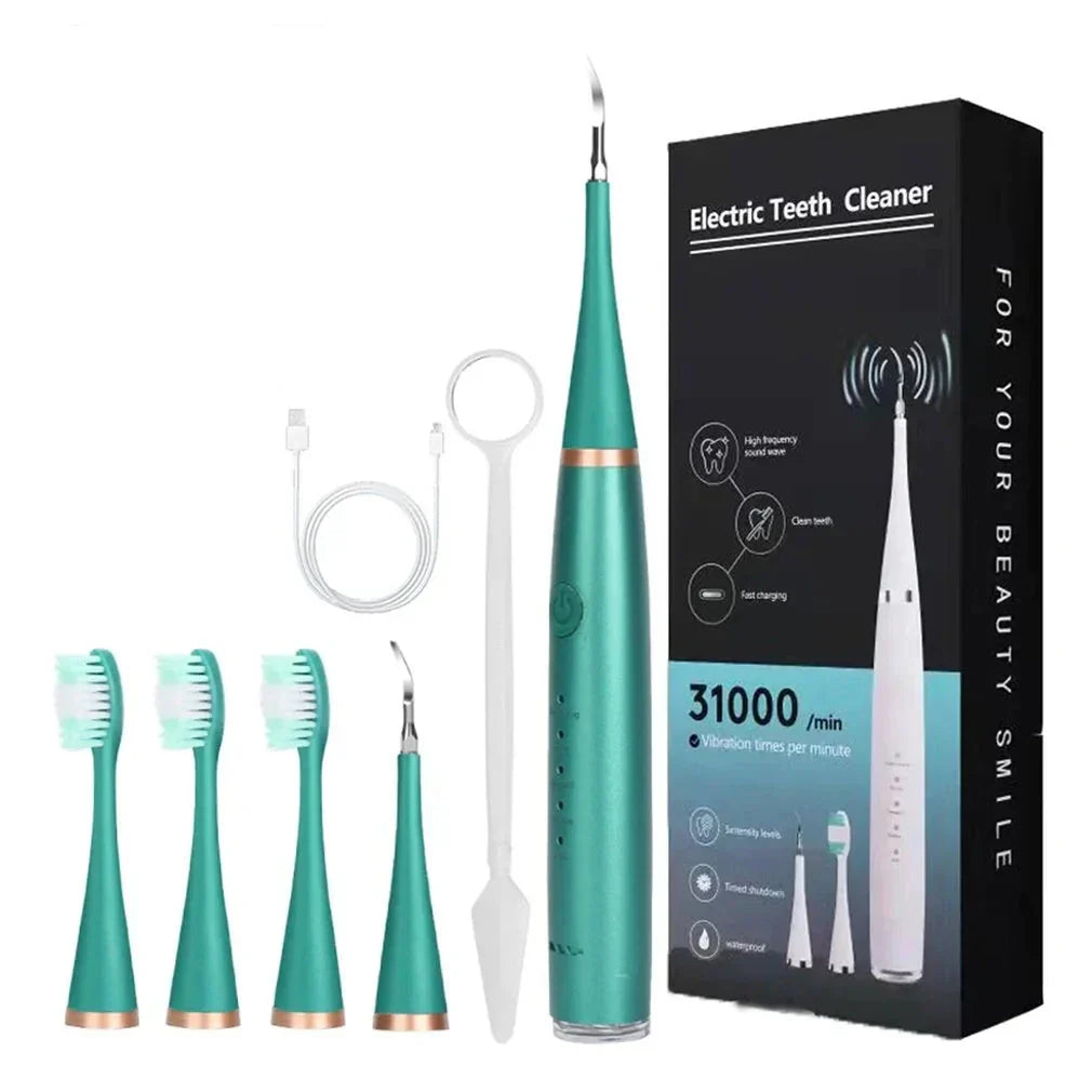 OralNova SonicPro | Schall-Zahnreiniger & Whitening-Irrigator | Plaque- & Zahnsteinentfernung | Für Strahlend Weiße Zähne