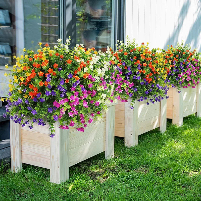 VireoBloom Hängeblumen | UV-Beständig & Wetterfest | Pflegefrei | Für Balkon & Garten
