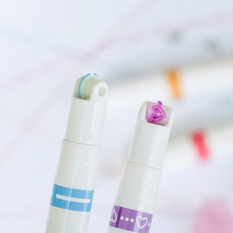 50% Rabatt | CreativePens - 6 verschiedene Kurven Formen Spitze Stifte (6 Stück)