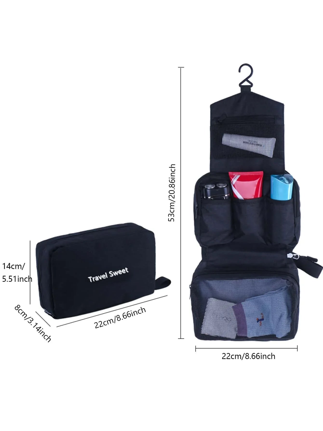 TravelPro Cube | Kompakte Reisetasche | Wasserdichtes Fach & 3D-Aufteilung | Faltbar & Platzsparend