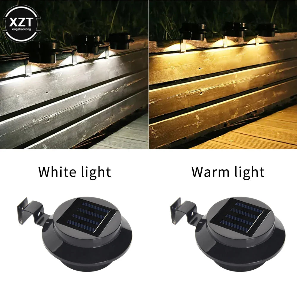 LumiGuard Solarleuchte | Dual-Power Zaun- & Dachrinnenlicht | Mit Dämmerungssensor | Wetterfest & Kabellos