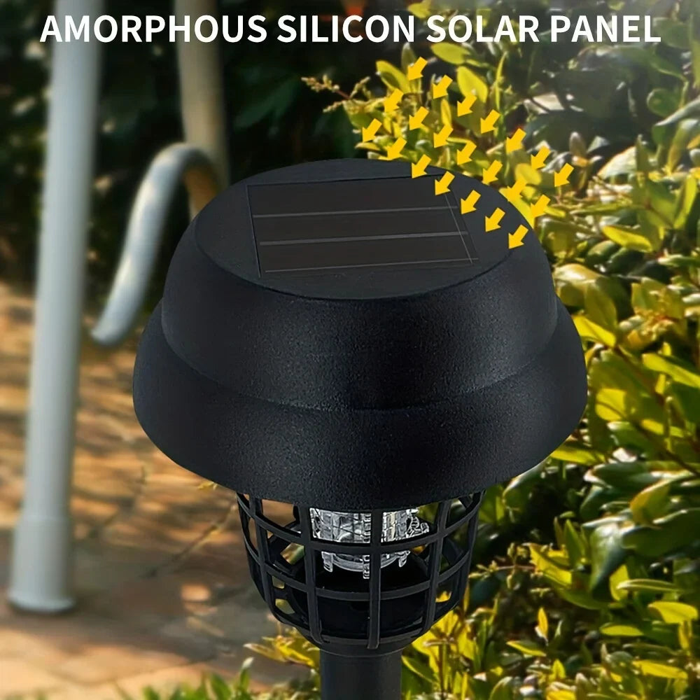 Zappora Solar Insektenlampe | 2-in-1 Licht & Mückenschutz | Wetterfest IP65 | Kabellos