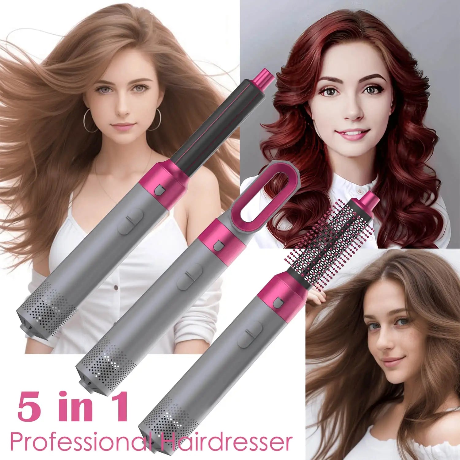 ProStyle 5-in-1 HairMaster | Vielseitiges Styling-Tool | 1000W Leistung