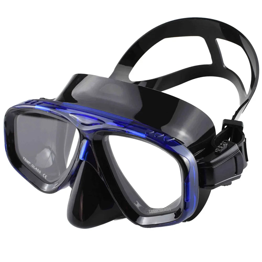 Aquanisa Tauchmaske | 180° HD-Glas Sicht | Antiallergen & Dicht | Für Schnorchel & Schwimmen
