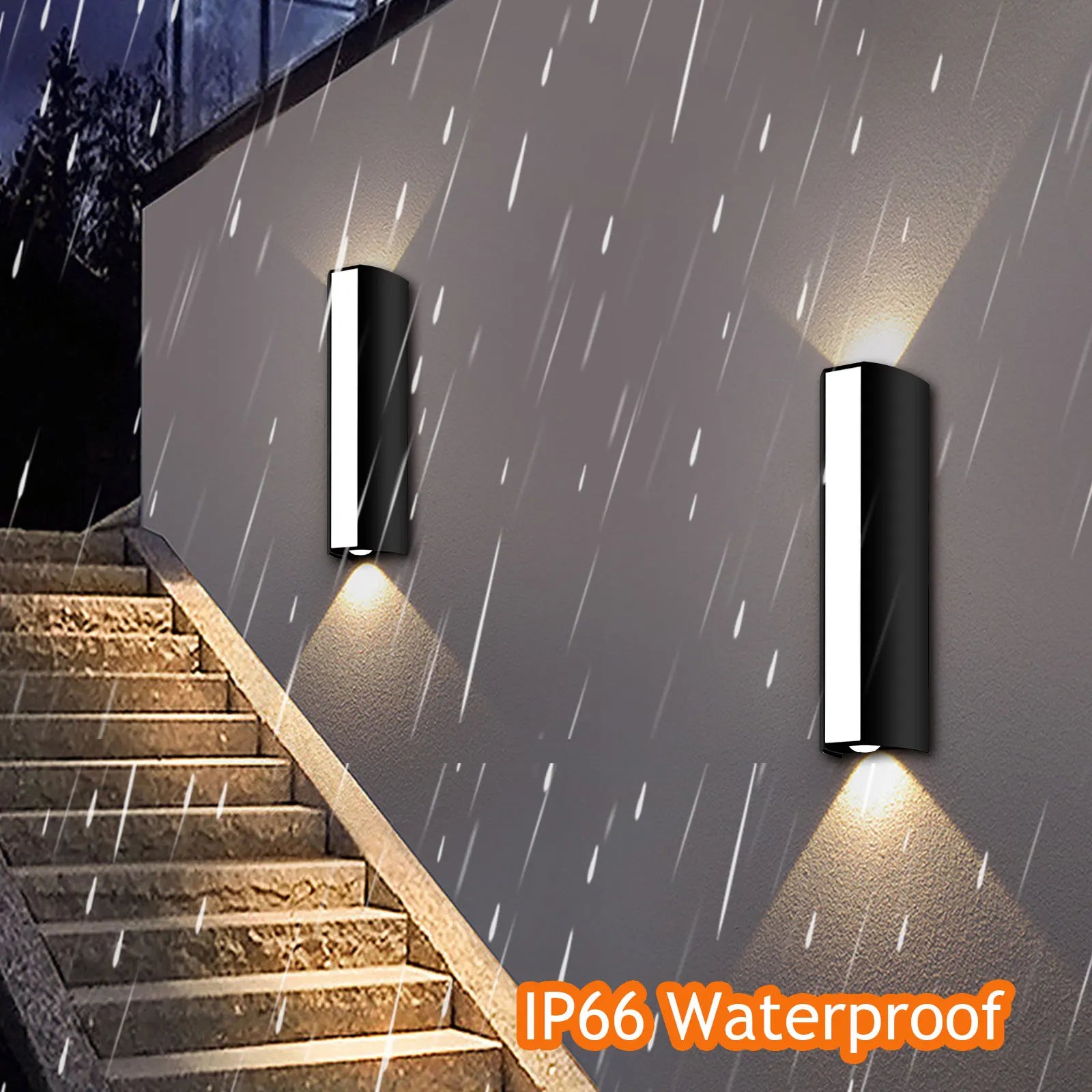 ClaraWall LED Wandleuchte | Modern & Wetterfest | 10W | IP66 Schutz