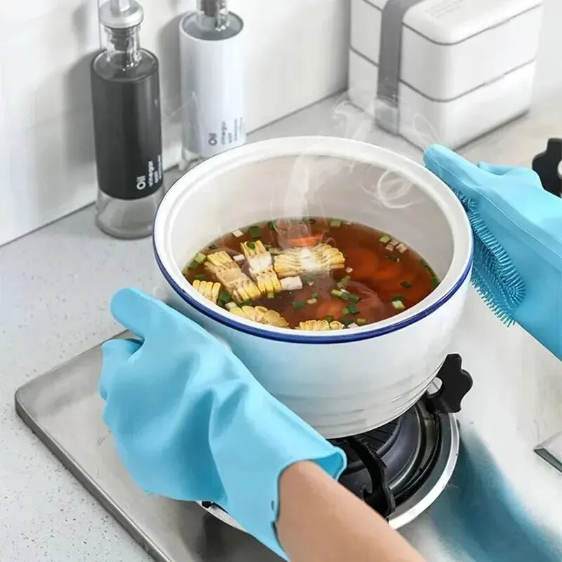 CleanSmart | Silikon-Reinigungshandschuh | Vielseitiger Helfer | Nachhaltig & Hygienisch | Perfekt für Haushalt