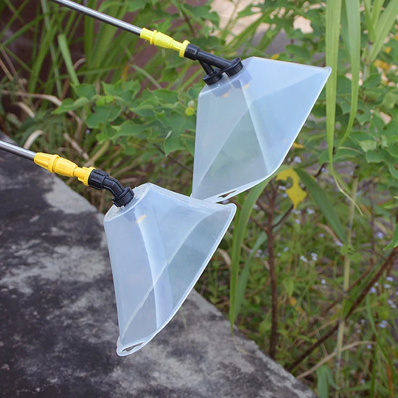 WindSpray | Windschutz-Sprühdüse | Fächerdesign für Präzises Gießen | Für Garten & Landwirtschaft