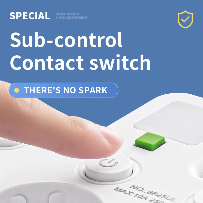 PowerHub ProLine | Steckdosenleiste | USB & Typ-C Anschlüsse | Flammhemmend