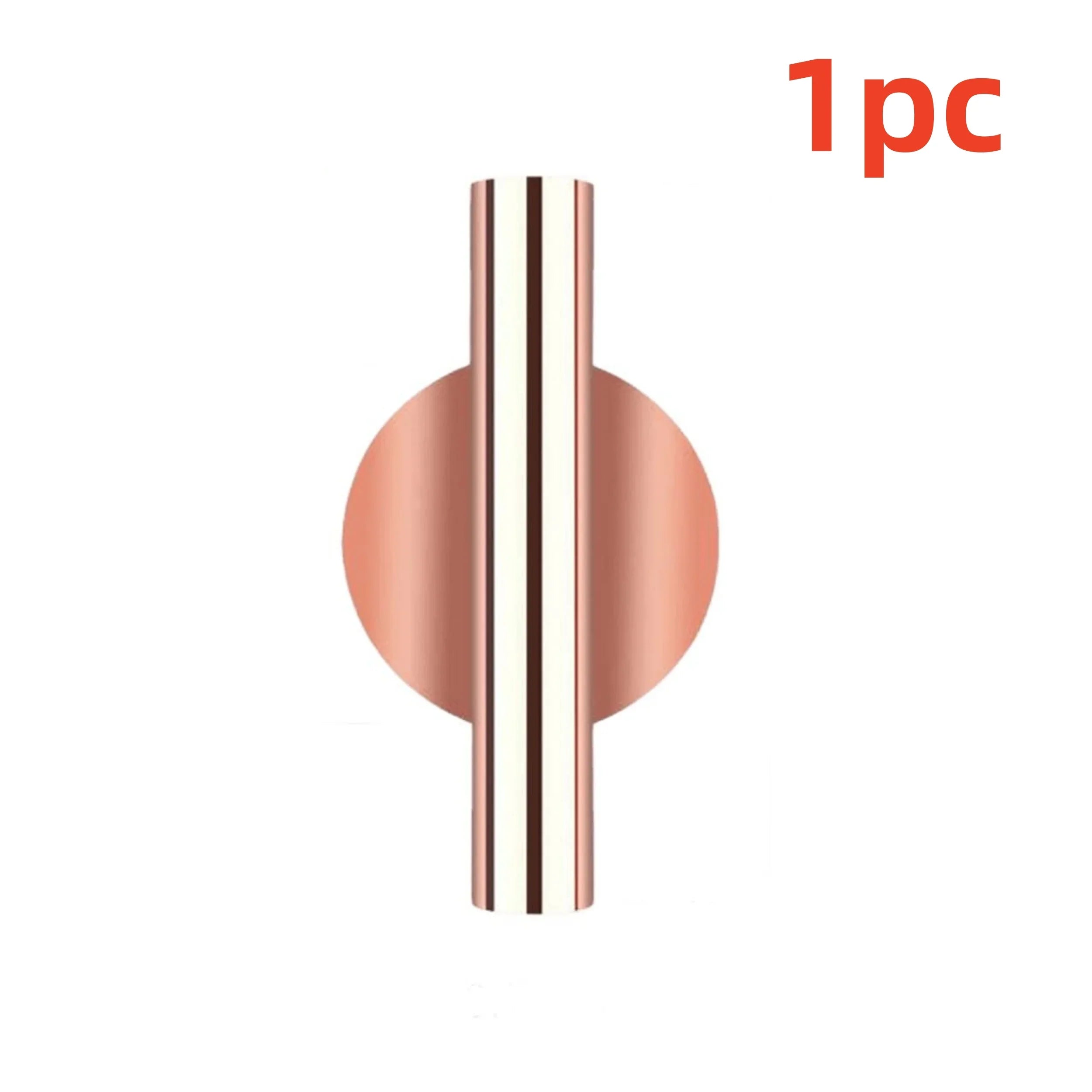 Floralis Rose | Wandvase | Minimalistisches Design | Edelstahl in Roségold