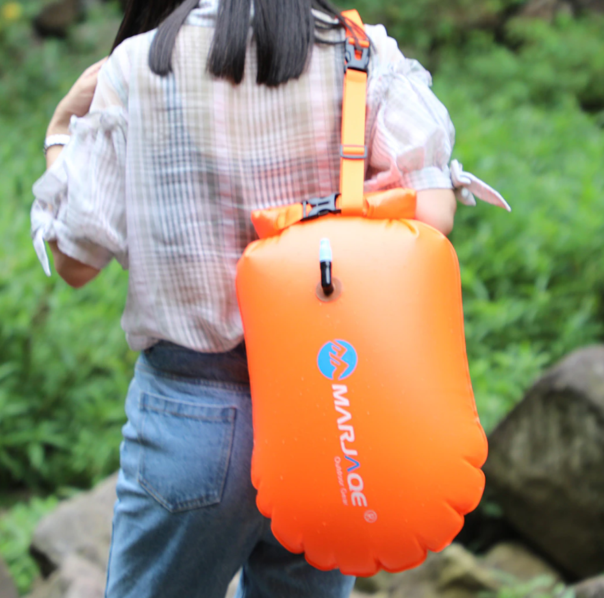 AquaShieldPro | Wasserdichte Outdoor-Tasche | Aufblasbar & leicht | Kajak, Camping & Strand