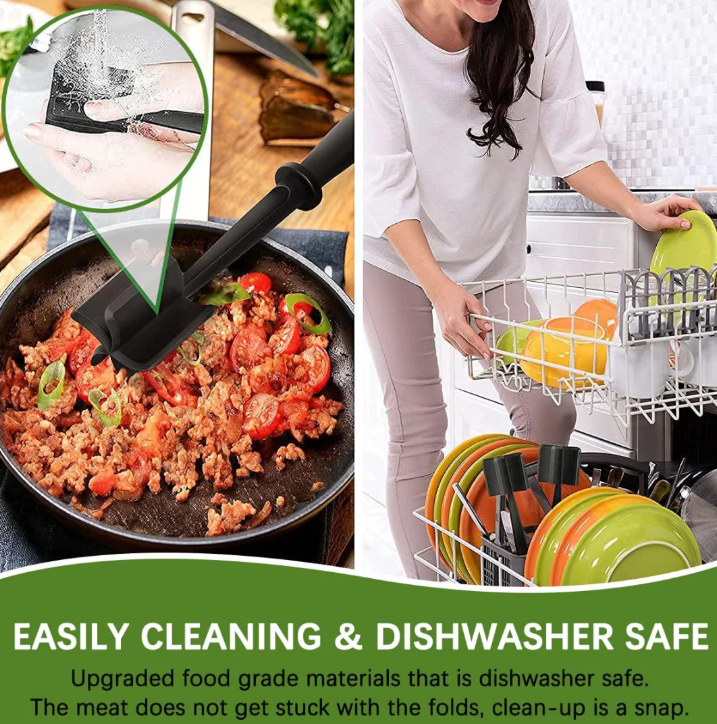 MeatCrush™ – Der hitzebeständige Fleischzerkleinerer für müheloses Kochen