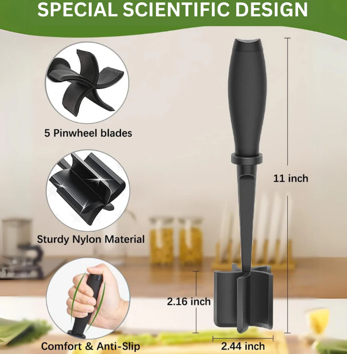 MeatCrush™ – Der hitzebeständige Fleischzerkleinerer für müheloses Kochen