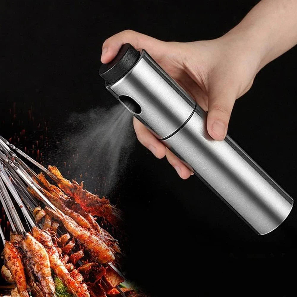 SprayMaster Pro | Edelstahl Ölsprüher | Präzises Sprühen | Nachfüllbar