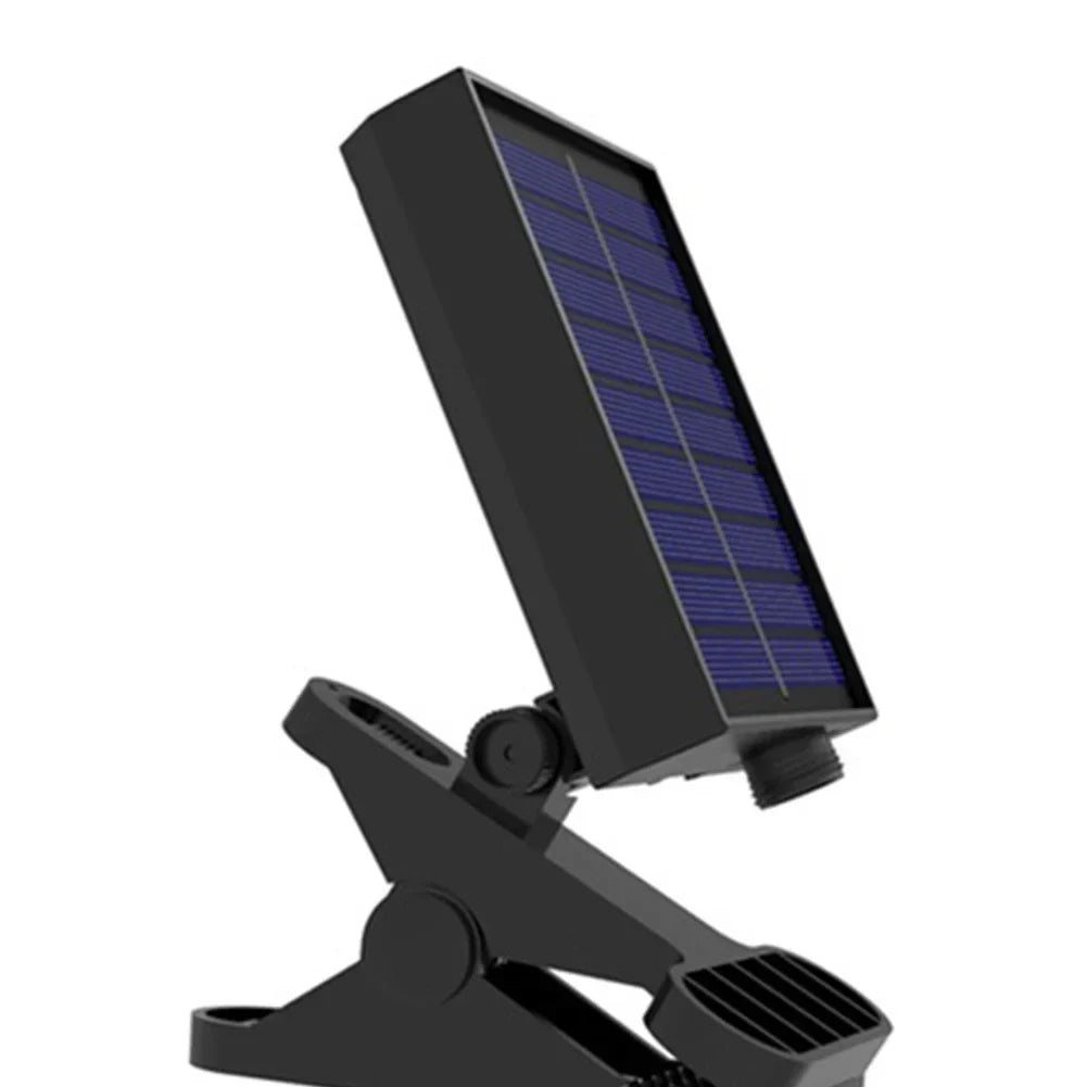 SunGlow Schirmlicht | Solar- & USB-Betrieb | 3 Lichtmodi | Für Garten & Terrasse
