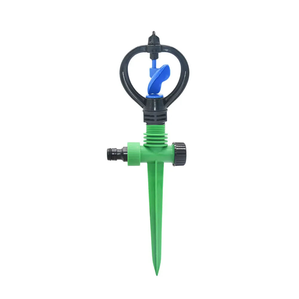 AquaVerta | 360° Sprinkler | Vortex-Rotation | Kompakt & effizient | Für Garten & Gemüsebeet