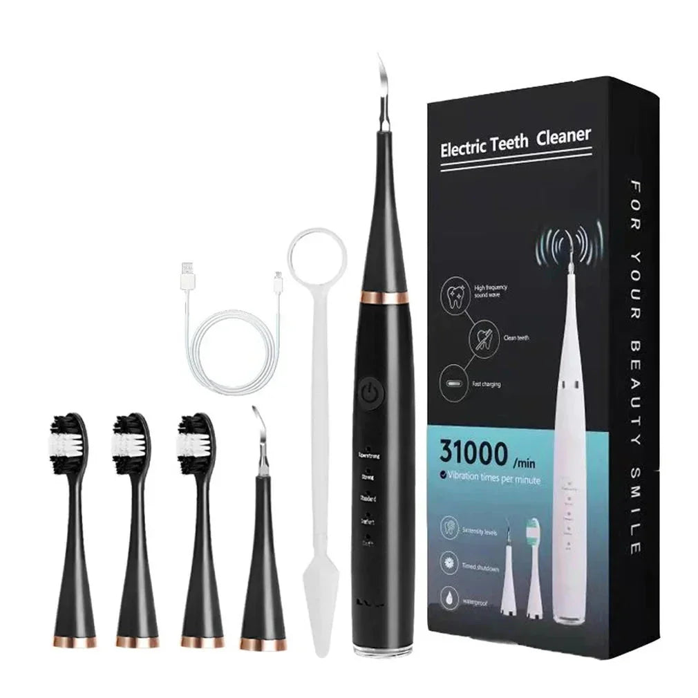 OralNova SonicPro | Schall-Zahnreiniger & Whitening-Irrigator | Plaque- & Zahnsteinentfernung | Für Strahlend Weiße Zähne