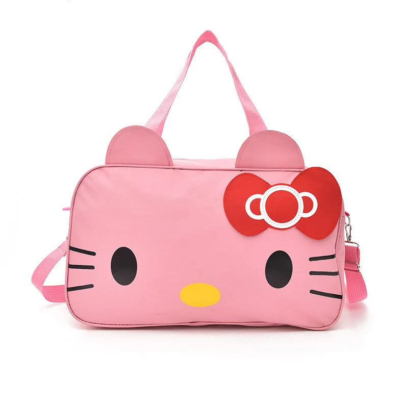 PawsyCharm | Reisetasche & Sporttasche | Oxford-Gewebe, süßes Cartoon-Design | Für Kurztrips, Fitness & Alltag