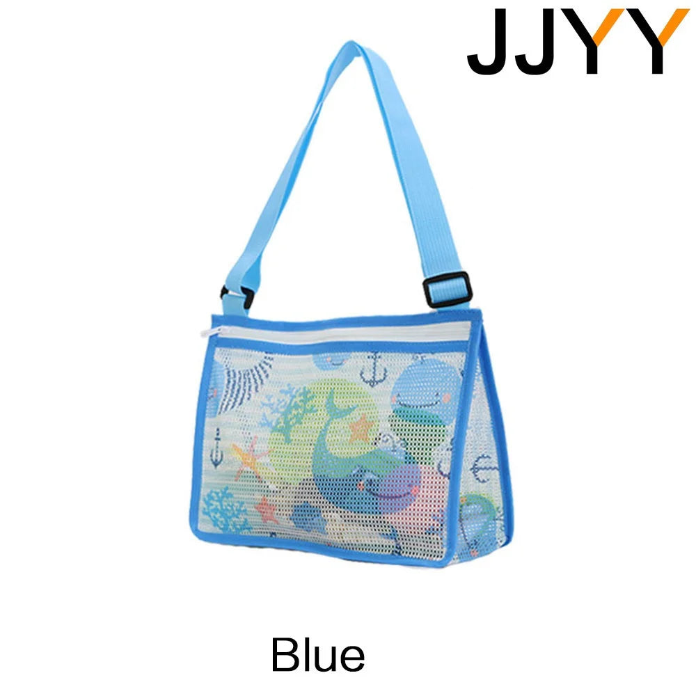 BeachBuddy | Kids Mesh-Strandtasche | Leicht, Faltbar & Schnelltrocknend | Bunt & Praktisch