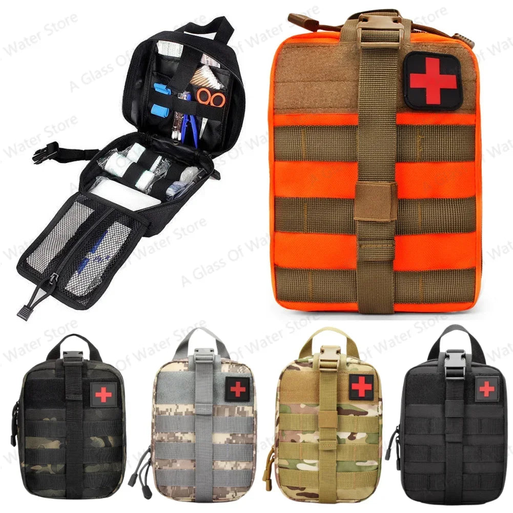 MedTacX | Erste-Hilfe-Tasche | Robust, MOLLE-kompatibel & wetterfest | Outdoor & Notfall